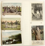 1900's-80's Massive Fishing Postcard Collection - Lot of 500 in Album