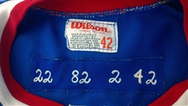 1982 Bill Buckner Chicago Cubs Signed Game Worn Road Jersey (MEARS LOA/JSA)