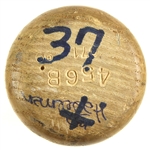 1999 Bill Haselman Detroit Tigers Signed Rawlings Adirondack Professional Model Game Used Bat (MEARS LOA/JSA)