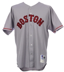 1998 Reggie Jefferson Boston Red Sox Game Worn Road Jersey (MEARS LOA)