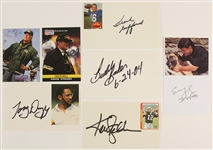 1970's-2000's Baseball Football Basketball Racing Hollywood Autograph Collection - Lot of 24 w/ Duke Snider, John Wooder, Ken Stabler & More (JSA)