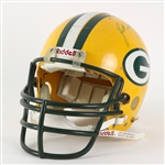1990s Brett Favre Green Bay Packers Signed Professional Model Helmet *JSA Full Letter*
