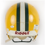 1990's Brett Favre Green Bay Packers Signed Professional Model Helmet *JSA Full Letter*