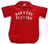 1930s Norberg Electric Game Worn Wisconsin & Felton Sporting Goods Baseball Uniform (MEARS LOA)