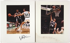 1980s/90s San Antonio Spurs Vogue Photographer Studio Professional 11x14 Photo Lot (7 signed, 10 total) (JSA)