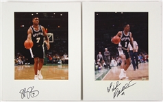 1980s/90s San Antonio Spurs Vogue Photographer Studio Professional 11x14 Photo Lot (7 signed, 10 total) (JSA)