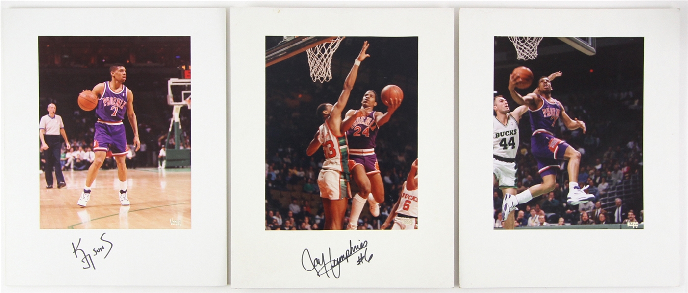 1980s/90s Phoenix Suns Vogue Photographer Studio Professional 11x14 Photo Lot (6 signed, 8 total) (JSA)