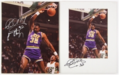 1980s/90s Phoenix Suns Vogue Photographer Studio Professional 11x14 Photo Lot (6 signed, 8 total) (JSA)