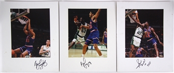 1980s/90s Cleveland Cavaliers Vogue Photographer Studio Professional 11x14 Photo Lot (9 signed, 10 total) (JSA)
