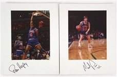 1980s/90s Cleveland Cavaliers Vogue Photographer Studio Professional 11x14 Photo Lot (9 signed, 10 total) (JSA)
