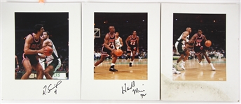 1980s/90s Miami Heat Vogue Photographer Studio Professional 11x14 Photo Lot (2 signed, 3 total) (JSA)