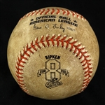 1995 (September 6) Cal Ripken Jr. Baltimore Orioles OAL Budig Camden Yards Game Used Baseball (MEARS LOA) Ripkens 2,131st Consecutive Game
