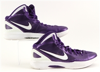 2011-12 Markieff Morris Phoenix Suns Game Worn Nike Sneakers (MEARS LOA)