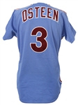 1983 Claude Osteen Philadelphia Phillies Game Worn Road Jersey + Phillies 100 Years Patch (MEARS LOA)