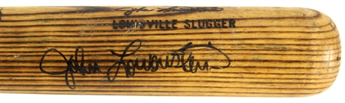 1980-83 John Lowenstein Baltimore Orioles Signed Louisville Slugger Professional Model Game Used Bat (MEARS LOA/JSA)