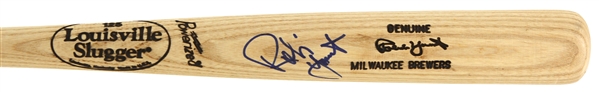 1991-93 Robin Yount Milwaukee Brewers Signed Louisville Slugger Bat (JSA)