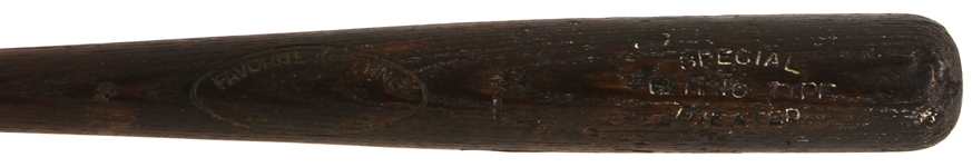 1920s-30s Lou Gehrig New York Yankees Favorite Knitting Cleveland Store Model Bat 