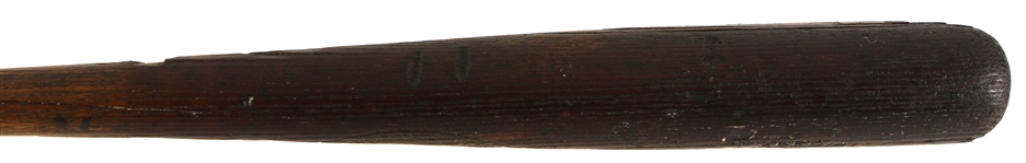 1920's-30's Lou Gehrig New York Yankees Favorite Knitting Cleveland Store Model Bat 