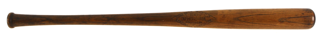 1920's Earle Combs New York Yankees Zinn Beck Diamond Ace Professional Model Bat