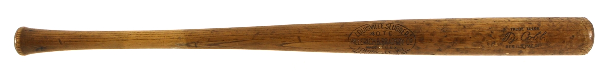 1920's Ty Cobb Detroit Tigers H&B Louisville Slugger Store Model Bat 