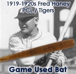 1919-1920s Fred Haney PCL / Detroit Tigers Spalding Professional Model Game Used Bat (MEARS LOA)