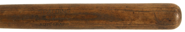 1904-16 Miller Huggins Reds/Cardinals Spalding Autograph Store Model Bat 