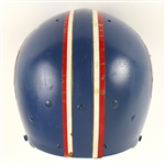 1979-82 Kansas Jayhawks Game Worn Football Helmet (MEARS LOA)