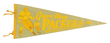 1960 Green Bay Packers National League Champions 29" Full Size Pennant