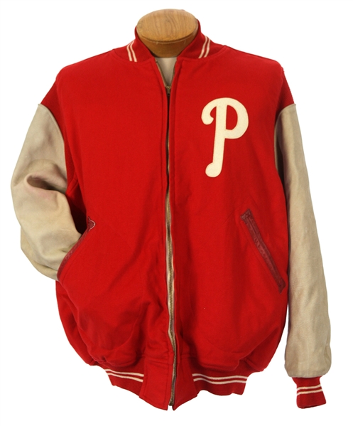 1950s-60s Philadelphia Phillies #16 Wilson Dugout Jacket (MEARS LOA)