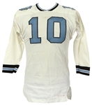 1960s-70s Russell #10 Game Worn Football Jersey (MEARS LOA)