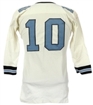 1960's-70's Russell #10 Game Worn Football Jersey (MEARS LOA)