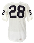 1960s Spanjian #28 Game Worn Football Jersey (MEARS LOA)