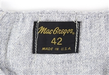 1960's Gaines Camp Game Worn MacGregor Flannel Baseball Jersey (MEARS LOA)