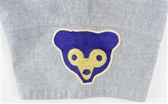 1971 Peanuts Lowrey Chicago Cubs Game Worn Road Jersey (MEARS A8) Last Cubs Flannel Jersey