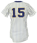 1979 Cecil Cooper Milwaukee Brewers Game Worn Home Jersey (MEARS A10)