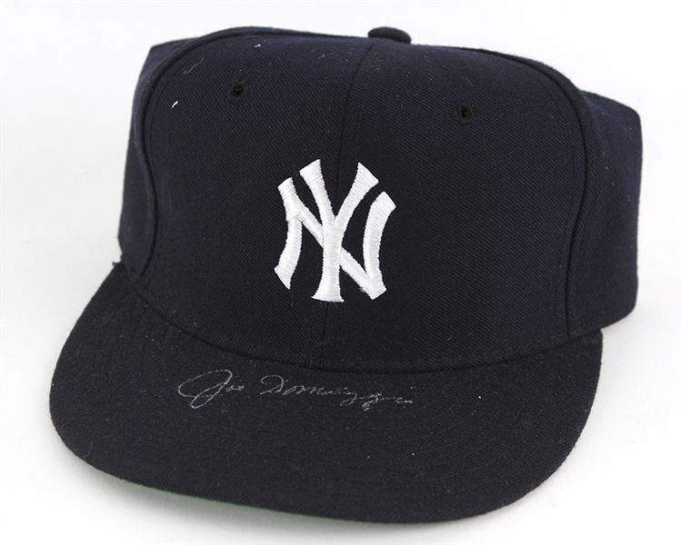 1994-96 Joe DiMaggio New York Yankees Signed Cap (JSA)