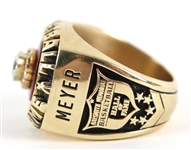 1978 Ray Meyer DePaul Blue Demons NBA Hall of Fame Ring (MEARS LOA)