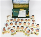 1989 Baseball Hall of Fame 50th Anniversary Perez Steele Postcard Sets - Lot of 2 w/ 1 Sealed + Cards Signed by Al Kaline & Rick Ferrell (JSA)