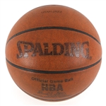 1990s Utah Jazz Game Used ONBA Stern Basketball (MEARS LOA)