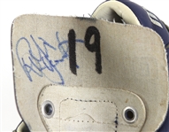 1990 Robin Yount Milwaukee Brewers Signed Game Worn Mizuno Cleats (MEARS LOA/JSA)