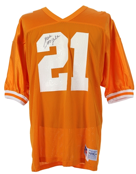 1991-93 Heath Shuler Tennessee Volunteers Signed Jersey (JSA)