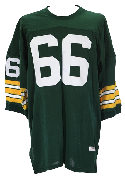 1980s Ray Nitschke Green Bay Packers Signed Post Career Jersey (JSA)