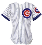 1991 Ryne Sandberg Chicago Cubs Signed Game Worn Home Jersey (MEARS A7 /JSA)
