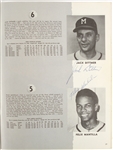 1956 Milwaukee Braves Multi Signed Team Yearbook w/ 16 Signatures Including Eddie Mathews, Charlie Root, Del Crandall & More (JSA)