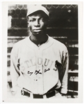 1980s Cool Papa Bell Negro Leagues Signed 8" x 10" Photo (JSA)