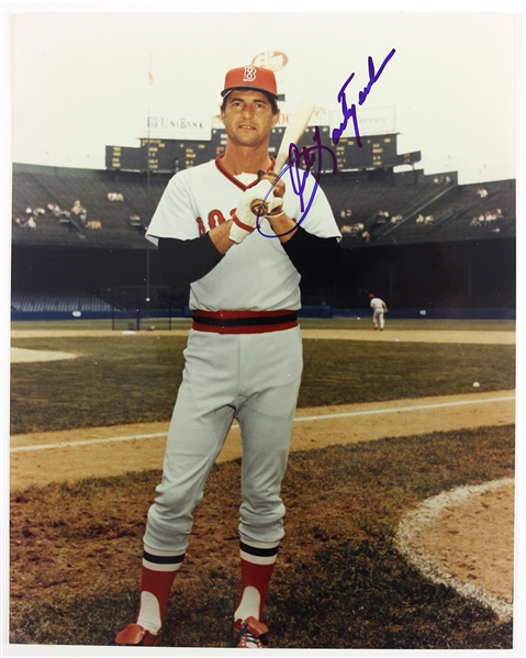 1980s Carl Yastrzemski Boston Red Sox Signed 8" x 10" Photo (JSA)