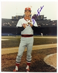 1980s Carl Yastrzemski Boston Red Sox Signed 8" x 10" Photo (JSA)