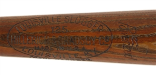 1934-1937 circa Mel Ott New York Giants H&B Louisville Slugger Professional Model Bat (MEARS A7)