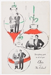 1960 Elvis Presley & The Colonel King of Rock N Roll Presleyettes Christmas Card 