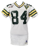 1993 Sterling Sharpe Green Bay Packers Signed Road Jersey (MEARS LOA/JSA)